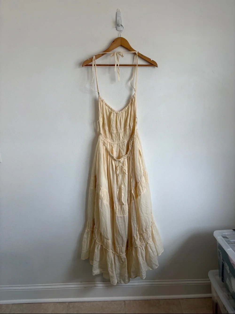 Free People Taking Sides Maxi Dress Large - Picture 4 of 8